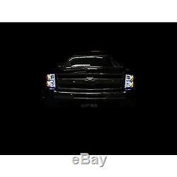 07-14 Chevy Silverado Multi-couleurs Changeantes Led Rvb Décalage Phares Halo Bague