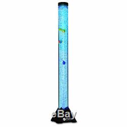 120cm Changement De Couleur Led Sensorielle Mood Bubble Lampe Poisson Water Tower Tube Étage