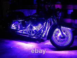 12pc 18 Changement De Couleur Led Can-am Ryker 900 Led Motorcycle Neon Strip Kit D'éclairage