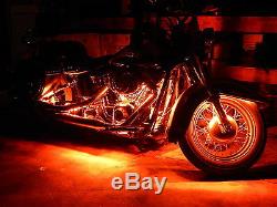 18 Changement De Couleur Led Can-am Ryker 600 12pc Motorcycle Led Neon Strip Light Kit