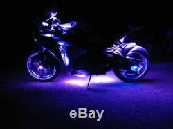 18 Changement De Couleur Led Ninja 300 Motorcycle Led 16pc Motorcycle Neon Light Kit