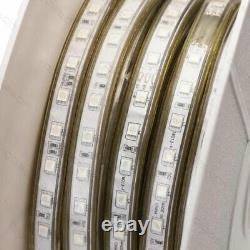 1m 50m Mains Rgb Led Strip Lights Couleur Changement 5050 Imperméable 240v Ip65 Cct