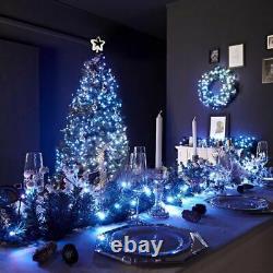 20m Smart App Controlled Twinkly Christmas Fairy Lights Câble Noir