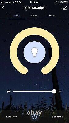 24 X 9w Wifi Smart Rgbw Led Downlight Pour L'automatisation, Alexa Google Home Control