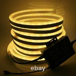 5050 Rgb Wifi Neon Led Strip Light 220v Flex Waterproof Strip Tube Lumières
