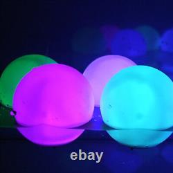 5PCS JUMBO Bonbon de piscine Candy Couleur changeante Piscine illuminée Ballon de plage à LED