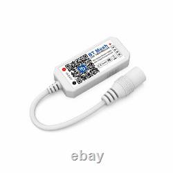 5-20mx24v Led Strip Light Rgb+warm Blanc Christmas Lighting Bluetooth Controller