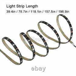 5m Led Strip Lights 5050 Rgb Changement De Couleur Tape Sous Cabinet