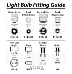 Ampoule LED E14 intelligente RGBW 5W à changement de couleur, compatible avec Alexa & Google