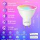 Ampoule Wifi Smart Gu10 E14 E27 Rgb Cct Dimmable Lampe Contrôle Par Appli Alexa Google Home