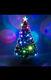 Arbre De Noël à Fibre Optique Avec Lumières Led, étoile Pré-illuminée, Couleur Verte Changeante, 5 Pieds.