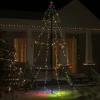 Arbre De Noël En Cône Décoré D'arbres De Noël Led, Décoration De Noël Pour La Maison, Ornement De Vacances Vidaxl