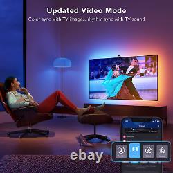 Backlights Tv Led Wi-fi Govee Avec Caméra, Dreamview T1 Smart Rgbic Tv Light Pour