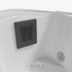 Bain À Remous Extérieur Avec Chauffage Led Ozone Hot Tub Spa Pour 2 Personnes 195x135 Wpc