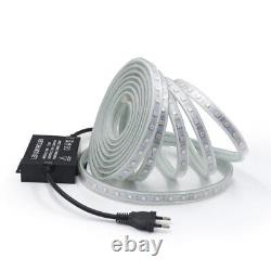 Bande LED RVB 220V240V SMD5050 60LEDs/m étanche pour éclairage de placard de cuisine