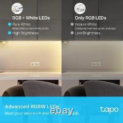 Bande lumineuse à LED intelligente TP-Link Tapo L930-10 (5 m x 2) Synchronisation de la bande lumineuse avec la musique
