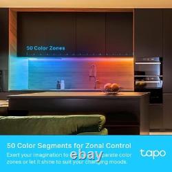 Bande lumineuse à LED intelligente TP-Link Tapo L930-10 (5 m x 2) Synchronisation de la bande lumineuse avec la musique