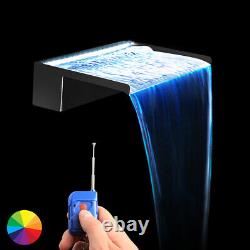 Bande lumineuse à LED qui change de couleur avec télécommande pour caractéristiques d'eau Blade 120
