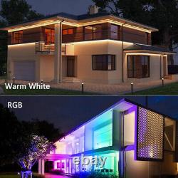 Bandes de LED Lumières Néon Étanches 220V Flexibles pour Jardin Extérieur avec Prise UK