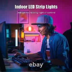 Bandes de lumières à LED RVB 5050, ruban changeant de couleur, éclairage de cuisine sous les armoires, Royaume-Uni.