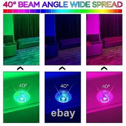 Barre lumineuse à lave-mur RGBW de 72W avec télécommande pour éclairage LED à changement de couleur