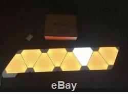 Brand New Nanoleaf Panneaux Lumineux 9 Panneaux Smarter Kit Éclairage D'apple En Boîte