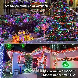 Brizled Color Changing String Lights, 262.46ft 800 Led Multifonctionnel Noël