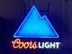 Coors Light Color Changing Mountains Led Beer Bar Sign Man Cave Decor Nouveau Garage