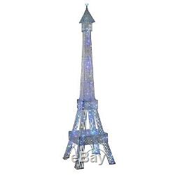 Étourdissement Tour Eiffel Lampadaire 120 Changement De Couleur Led