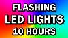 Flashing Led Lights Couleur Changer Les Lumières De Partie 10 Heures