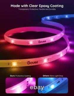 Govee 65.6ft Rgbic Led Strip Lights Pour Chambre Smart Led Strip Lights Alexa