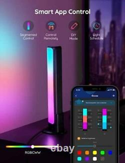 Govee Flow Plus Barres Lumineuses Intelligentes, Rétroéclairage LED TV RGBICWW, Compatible avec Alexa & Google Assistant