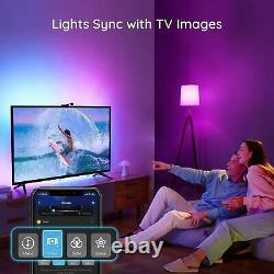 Govee Immersion Wifi Tv Led Backlights Avec Caméra, Smart Rgbic Ambient Tv Light