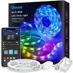 Govee Led Strip Lights 5m, Smart Wifi App Control Rgb Colour Changing Music Sync