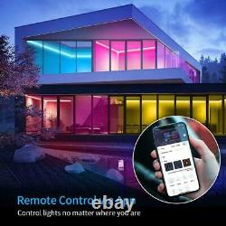 Govee Led Strip Lights 5m, Smart Wifi App Control Rgb Colour Changing Music Sync