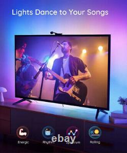 Govee Rétroéclairage TV LED d'immersion avec caméra, Rétroéclairage Wi-Fi TV ambiant RGBIC