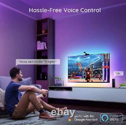 Govee Rétroéclairage TV LED d'immersion avec caméra, Rétroéclairage Wi-Fi TV ambiant RGBIC