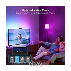 Govee WiFi LED Bandeaux de rétroéclairage pour téléviseur avec caméra, DreamView T1 Smart RGBIC Lumière de télévision