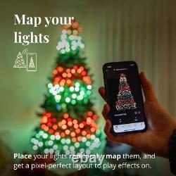 Guirlande lumineuse Twinkly Strings Gen 2 contrôlée par l'application 400 LED Smart Christmas 32m Fairy Lights