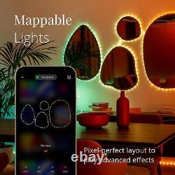 Guirlande lumineuse de Noël intelligente à 200 LED contrôlée par l'application Twinkly DOTS Gen 2 de 10m