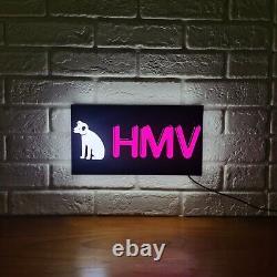 Lampe LED HMV USB, Dimmable, Changement de couleur. Décoration rétro de musique et super cadeau