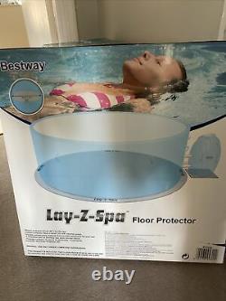 Lay Z Spa Paris 2021 6 Personnes Hot Tub Nouveau Avec Lumières Led & Floor Protector Inc
