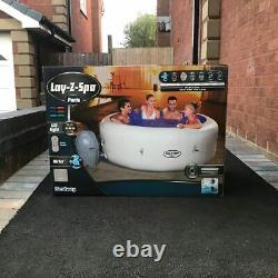 Lay Z Spa Paris 6 Personne Hot Tub Gonflable Avec Led Lumières Nouveau Spa Étanche Paresseux