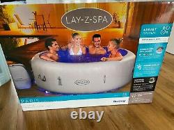 Lay Z Spa Paris Luxury Inflatable Hot Tub (4-6 Personnes) Avec Des Lumières Led Gratuites P & P