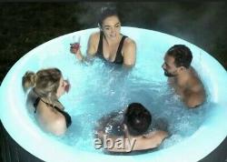 Lay-z-spa Bali 4 Personne Led Hot Tub Lazy Spa 2021 Modèle Flambant Neuf