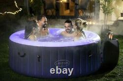 Lay-z-spa Bali 4 Personnes Led Hot Tub Lazy Spa 2021 Modèle Neuf 1 Jour