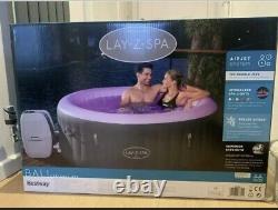 Lay-z-spa Bali 4 Personnes Led Hot Tub Lazy Spa 2021 Modèle Nouveau