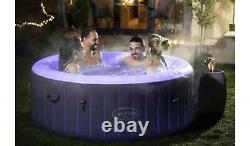 Lay-z-spa Bali 4 Personnes Led Hot Tub Lazy Spa 2021 Modèle Nouveau