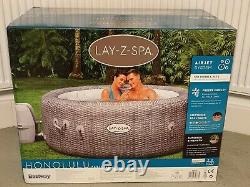 Lay-z-spa Honolulu Jacuz Led Lights 6 Person Hot Tub Fast Livraison Gratuite