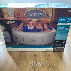 Lay-z-spa Lazy Paris 6 Personne Hot Tub Jacuzzi Led Lights Toute Nouvelle Livraison Gratuite